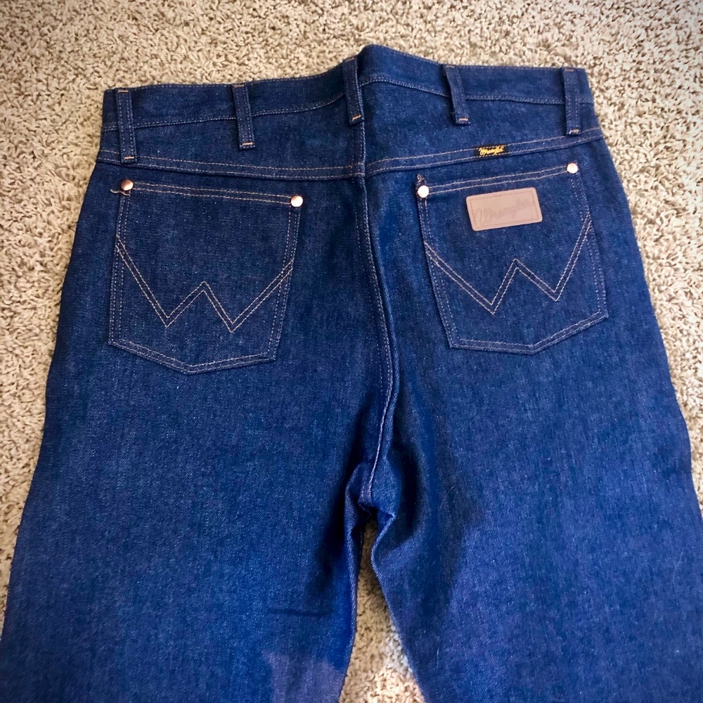 Rigid Cowboy Cut Wrangler Jeans